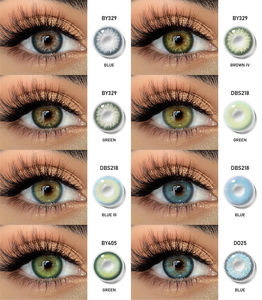 2025 classico annuale usato lenti a contatto morbido grigio naturale marrone rosa verde blu con opzioni all'ingrosso - Product Image 5