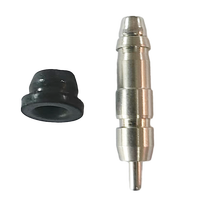 SS304 vissé boisson mamelon pour volaille poulet rongeur mamelon buveur ligne d'alimentation en eau