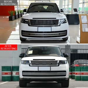 Car Modification Upgrade 2024 SV Front Bumper Assembly Front Bumper Front Lip <b>Engine</b> <b>Hood</b> for Range Rover 2024 - Product Image 2