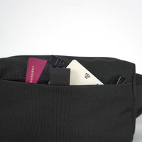 Grands sacs banane pour femmes et hommes avec poches zippées, sangle réglable, sacs de taille, sacs de hanche pour voyager, faire du vélo, courir, faire de la randonnée