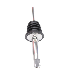 Bouchon verseur à clapet en acier inoxydable pour bouteilles d'huile, de <span class=keywords><strong>vinaigre</strong></span> et de liqueur - Product Image 1
