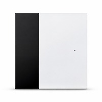 Interrupteur mural intelligent OEM 1 voie Bluetooth Mesh Tuya avec commande vocale et écran LCD pour Alexa Google Home Hôtel Appartement