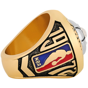 1972 para <span class=keywords><strong>Los</strong></span> Angeles Lakers Championship Ring West Player Aleación ecológica Diamante Cobre chapado en oro Piedra preciosa certificada CMA - Product Image 3