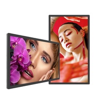 Lecteur vidéo d'intérieur sans fil, 32 43 49 55 65 pouces, Android, Wifi, affichage mural LCD, signalisation numérique, pour publicité