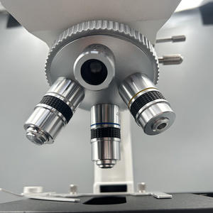 <span class=keywords><strong>Microscope</strong></span> biologique de qualité supérieure à trois objectifs, vente chaude - Product Image 5