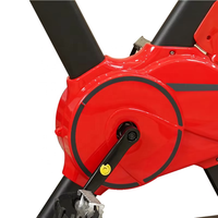 Maketec Nouveau Design Vélo de Spinning Portable Machine de Spinning Statique avec Volant d'Inertie de 10 Kg