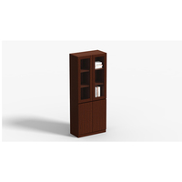 Bureau de direction moderne en bois massif de style antique avec hauteur réglable et fixation murale pour bureau de direction (FOHK-1852) # )