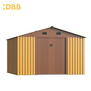 Armadio da Giardino <span class=keywords><strong>per</strong></span> <span class=keywords><strong>Esterni</strong></span>, Armadietto Mobile <span class=keywords><strong>in</strong></span> <span class=keywords><strong>Ferro</strong></span> <span class=keywords><strong>per</strong></span> Cortile e Cantiere - Product Image 2