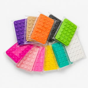 Support de téléphone en silicone flexible de nouvelle conception avec 24 ventouses et une forte aspiration pour une utilisation à la maison ou sur le bureau - Product Image 1