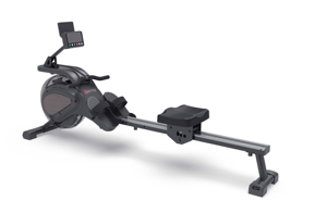 Robuuste roeitrainer van metaal - stevig frame, antislip pedalen, ideaal voor intensieve fitness training thuis - Product Image 2