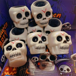 2024 New Wholesale Popular Halloween Skeleton Skull <b>Toys</b> TPR Pumpkin Halloween Fidget Squeeze Stress Relief <b>Toy</b> for Kids - Product Image 2