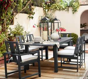 Ensemble <span class=keywords><strong>de</strong></span> mobilier <span class=keywords><strong>de</strong></span> jardin <span class=keywords><strong>de</strong></span> luxe en aluminium pour 10 personnes, table et <span class=keywords><strong>chaises</strong></span> <span class=keywords><strong>de</strong></span> patio pour l'extérieur - Product Image 1