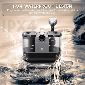 Limpiador <span class=keywords><strong>a</strong></span> <span class=keywords><strong>Vapor</strong></span> Portátil Eléctrico sin Bolsa <span class=keywords><strong>de</strong></span> 1700W para Limpieza Profunda en Húmedo y Seco, Máquina <span class=keywords><strong>de</strong></span> Lavado <span class=keywords><strong>de</strong></span> Tapicerí<span class=keywords><strong>a</strong></span> y Manchas - Product Image 1