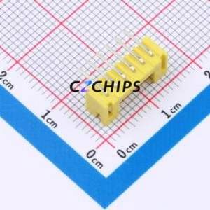 BX-PH2.0-6PWZ-Y Wire-to-Board Pin Header Bent Lead Through Hole,P=2mm Connector 1x6P 2mm Right Angle Insert PH - Product Image 2