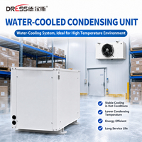 Unité de condensation murale compacte 2HP 3HP R404A avec compresseur scroll DC pour la réfrigération de chambre froide
