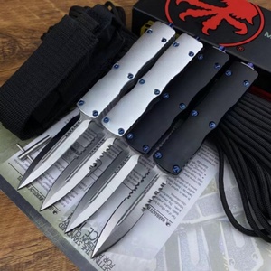 Navaja Micro Tech Dragon Slaying Glykon Edición G10, Herramienta EDC de Bolsillo de Alta Calidad, Mango de Aluminio OEM para Uso Industrial y Bricolaje - Product Image 5