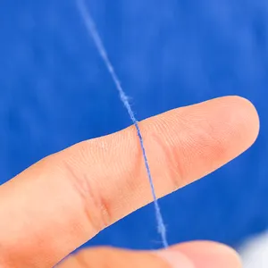 Algodão regenerado misturado fio tricô uso