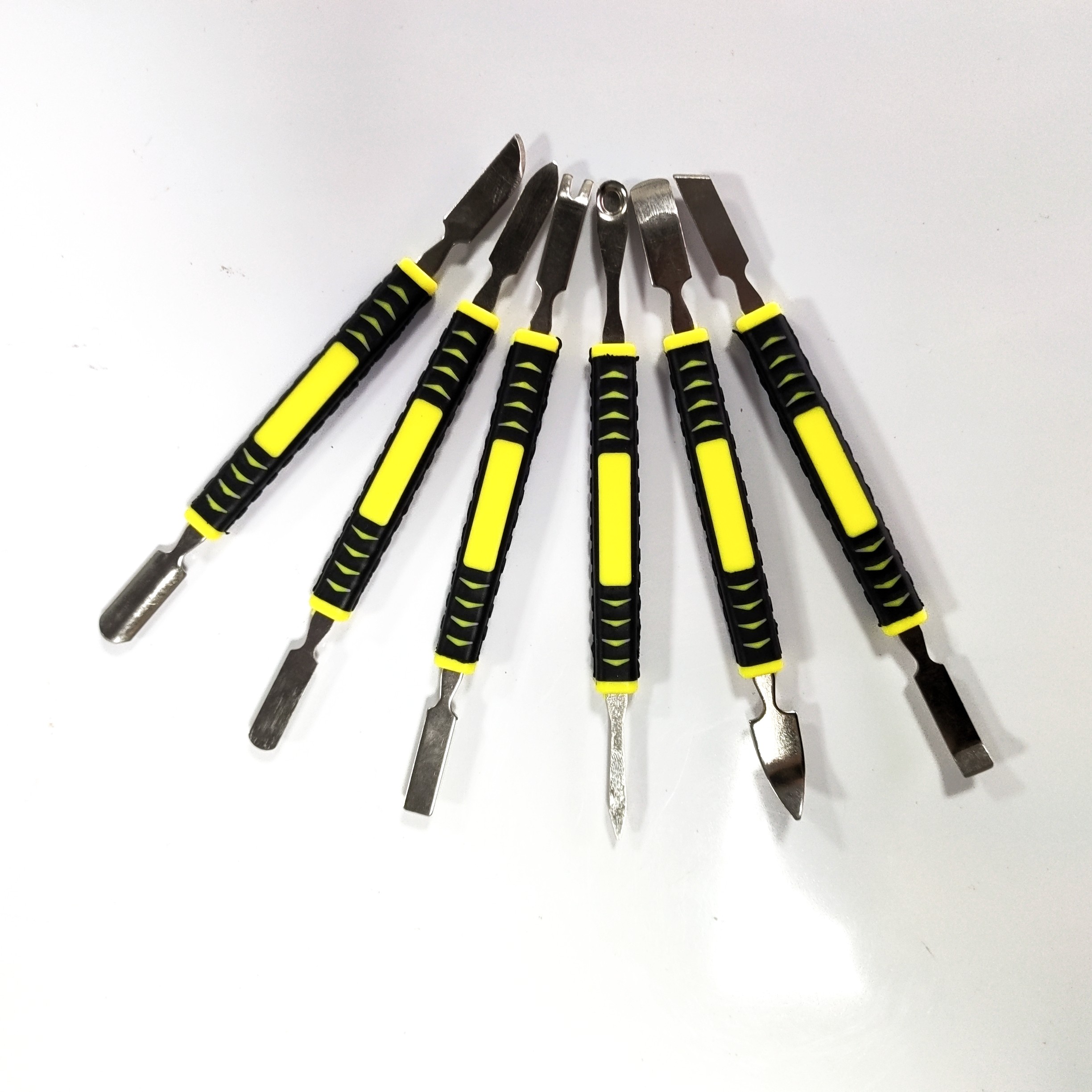 Set De 4 Pieds-de-biche Extracteurs De Clous Plats 4 Tailles, Barres De Montage Grandes Et Petites Acier Noir Relaxdays 98412869