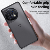 Coque transparente pour OnePlus 11 11R caoutchouc Gel TPU pare-chocs coque arrière rigide pour OnePlus Ace 2 10 Pro 10T One Plus Ace Pro norg2