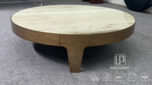Italian Style Stainless Steel Leg Marble Top <b>Round</b> Living Room Home Furniture Luxury <b>Side</b> Center Coffee Tea <b>Table</b> Luxury <b>Side</b> Ce - Product Image 2