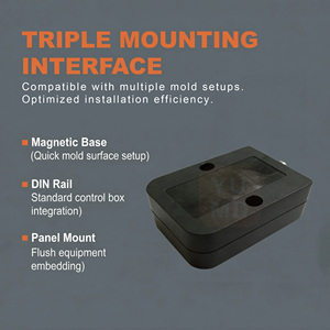 6-Digit LCD Automatic Digital Mold <strong>Shot</strong> <strong>Counter</strong> IP54 Industrial Cycle Tracking System for Injection Molding Machine - Product Image 2