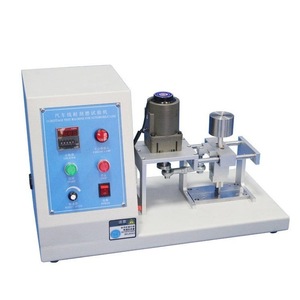 Machine de test de résistance aux rayures pour câbles automobiles, équipement d'essai d'abrasion de surface d'isolation ACG - Product Image 1