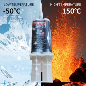 Adhésif de réparation par soudage à froid multi-métaux en aluminium, fer, époxy, pièces automobiles, colle renforcée en acier - Product Image 6