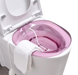 Siège de vapeur Yoni pour toilettes, pour bain de siège vapeur, en plastique, facile à utiliser, pour soins vaginaux et pour personnes âgées - Product Image 2