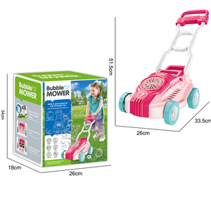 Zhorya Outdoor <strong>Lawn</strong> <strong>Mower</strong> Trolley Battery Operated <strong>Toy</strong> Bubble Machine Hand Push Bubble Blower <strong>Toys</strong> for Kids - Product Image 6
