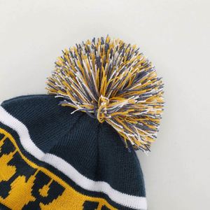 Wholesale OEM Custom High Quality Acrylic <b>Winter</b> <b>Cap</b> Warm Ski Hat Jacquard Fisherman Knitted Woven Label Logo Pom Pom Common - Product Image 4