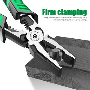 Outils à main multifonctionnels pour électriciens en acier allié, pinces à long bec et dénudeur de fils, coupe-câbles, produit OEM - Product Image 5