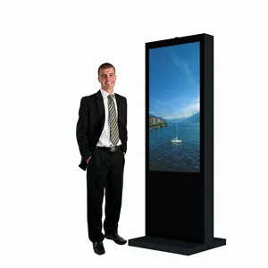 65 inch 3000nit lcd monitor /Street kiosk/projector for outdoor advertising led display screen