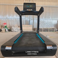 Tapis roulant électrique commercial à contrôle vectoriel, moteur AC haute performance 7,0 CV, usage domestique, vitesse élevée 0-20 km/h, inclinaison automatique