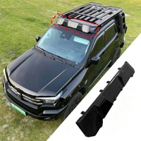 Plateforme de toit, échelle latérale pliable et boîte de rangement latérale pour Jetour T2 Traveler, accessoires de modification extérieure pour SUV tout-terrain