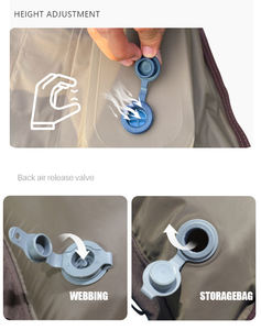 Lit pliant portable pour le camping, lit de voyage pour adultes - Product Image 6