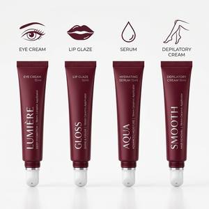 Tubo Cosmetico Morbido per Rossetto, Tubo PE Opaco a Goccia/Pompa per Crema Occhi, <span class=keywords><strong>Confezione</strong></span> per Prodotti Skincare e Strumenti per il Trucco - Product Image 5