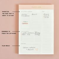 Myway-Bloc de notas magnético para planificador de comida, nuevo diseño, personalizado, para hacer lista, Bloc de notas, planificador diario semanal, venta al por mayor