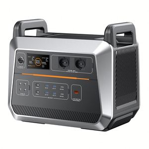1800W Portable Power Station <b>Solar</b> Generator <b>Charging</b> Station MPPT <b>Controller</b> External Battery Pure Sine - Product Image 4