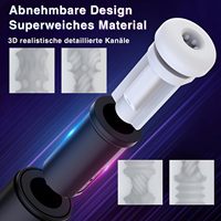 Aiersha 10-Vibrations-Elektrischer Automatisch Saugender Masturbationsbecher für Männliche Stimulation