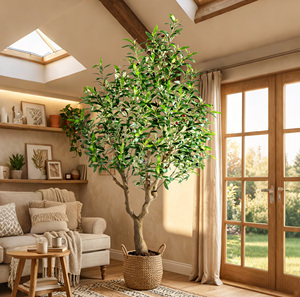 Arbre d'<span class=keywords><strong>olivier</strong></span> artificiel minimaliste nordique avec fruits, plante artificielle réaliste pour la décoration intérieure et la mise en scène <span class=keywords><strong>de</strong></span> propriétés - Product Image 6