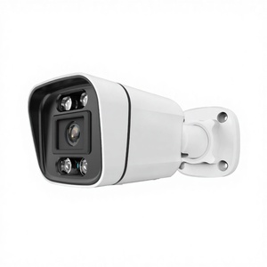 Beveiligingsnetwerk Floodlight Camera IP66 Waterdicht IR Nachtzicht 50m Bewegingsdetectie 5MP Cloud voor Bedrijfsgebouwen - Product Image 1