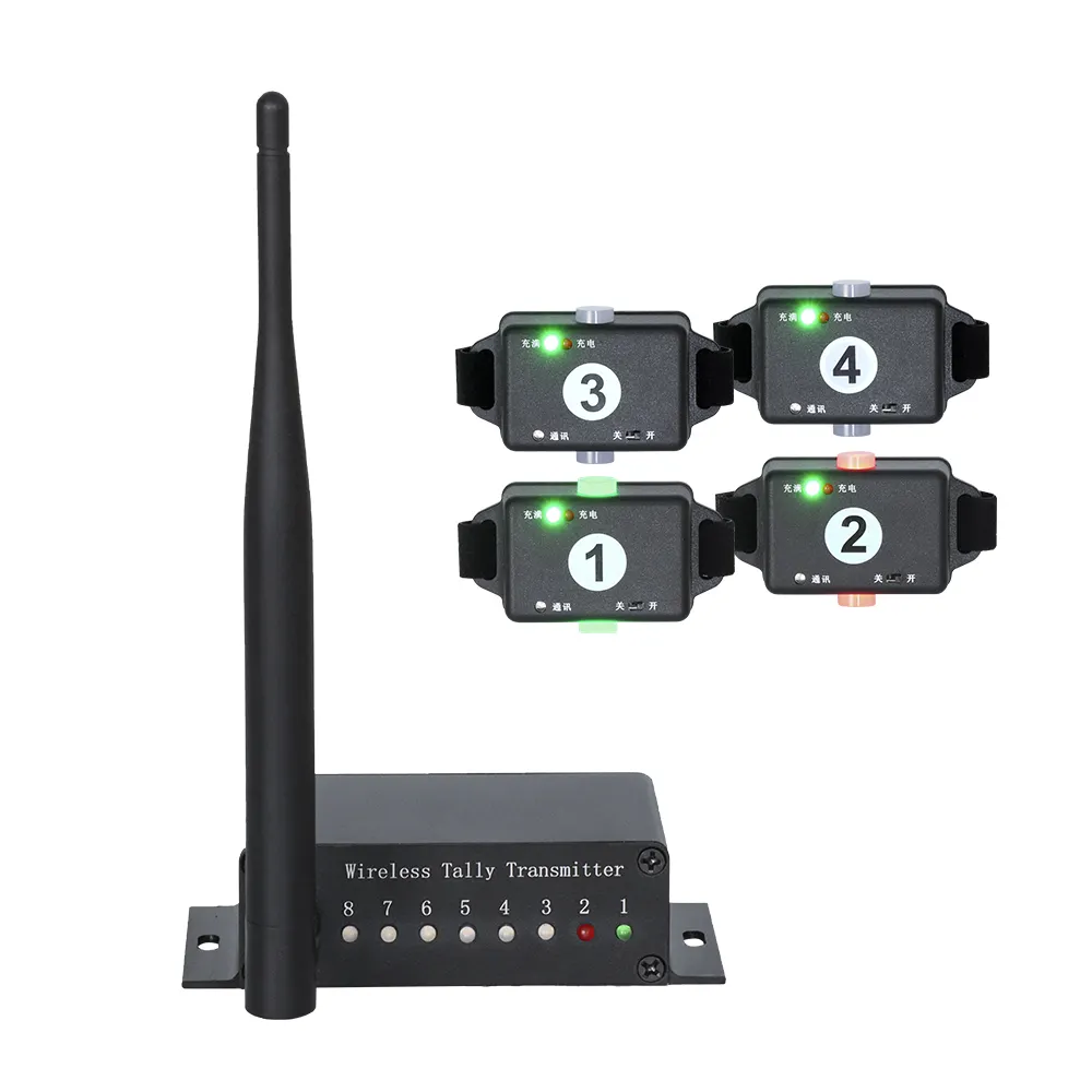 Black magic ATEM Control Switcher Wireless-Live-Streaming-Broadcast-Funkruf system mit Tally Light