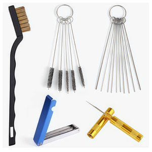 Airbrush Cleaning Tools 5 Piece <b>Set</b> 27pcs Metal Brush Kit For <b>Spray</b> Gun Maintenance - Product Image 1