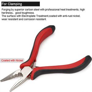 أداة تصفيف YTH مطلية بالنيكل سهلة الاستخدام إبرة مسننة دقيقة كماشة مجوهرات أدوات إطالة الشعر كماشة إطالة الشعر - Product Image 2