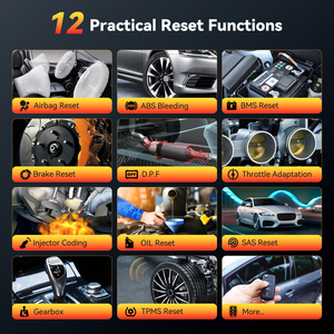 THINKCAR THINKSCAN 662 Outil de diagnostic OBD2 bidirectionnel ECM/Transmission/ABS/SRS 12 fonctions de réinitialisation Scanner de diagnostic gratuit à vie - Product Image 4
