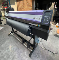 Imprimante sur toile Mimaki CJV300 d'occasion avec deux têtes d'impression DX7