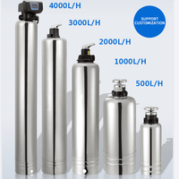 Vanne de contrôle automatique filtre à résine filtre à eau système magnétique adoucisseur d'eau dure pour le traitement de l'eau potable à domicile