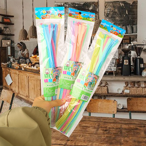 ที่ดัดท่อ DIY สีผสม 20 ชิ้น ของเล่นเสริมพัฒนาการสำหรับเด็ก วัสดุสำหรับงานศิลปะในโรงเรียนอนุบาล - Product Image 1