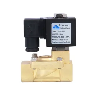 Yongchuang YCD11/21 CE approved water pilot operated diaphragm solenoid valves 24vdc 220v