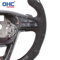 Ohc Motors 100% volant en fibre de carbone véritable pour Seat Leon Cupra volant en carbone